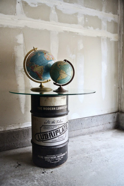 Куда покатим бочку или что сделать из железной бочки