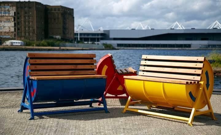 Куда покатим бочку или что сделать из железной бочки