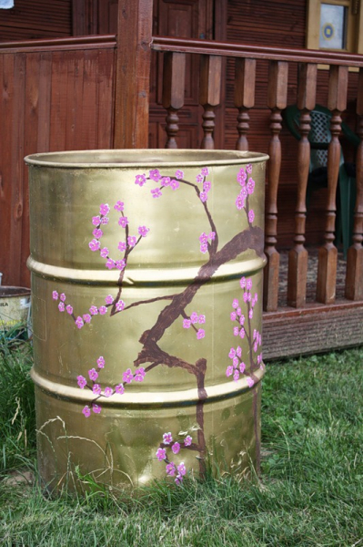 Куда покатим бочку или что сделать из железной бочки