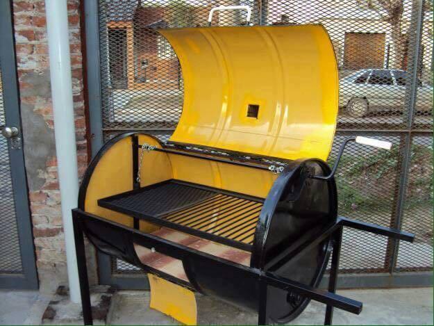 Куда покатим бочку или что сделать из железной бочки