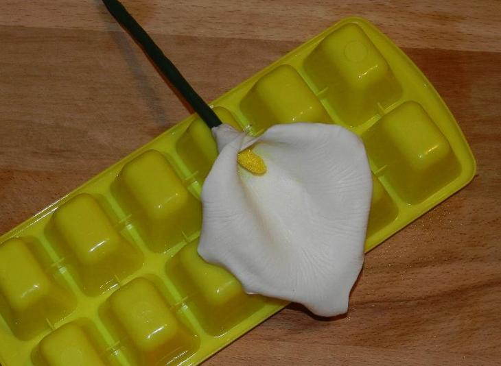 Мастер-класс: белые каллы из холодного фарфора