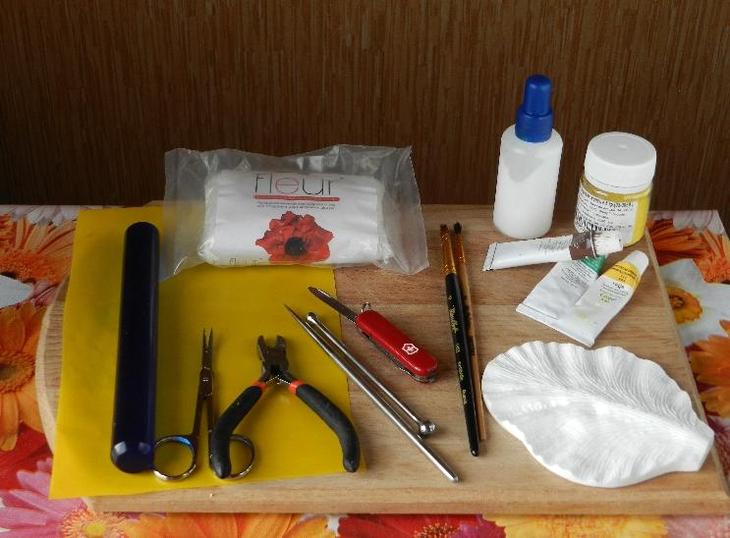 Мастер-класс: белые каллы из холодного фарфора