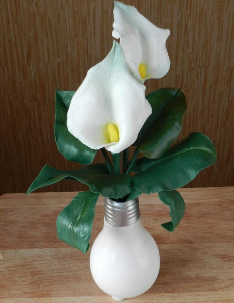 Мастер-класс: белые каллы из холодного фарфора