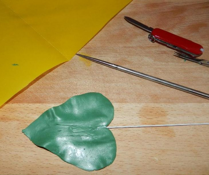 Мастер-класс: белые каллы из холодного фарфора