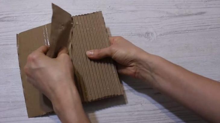 Новогодние идеи из картона