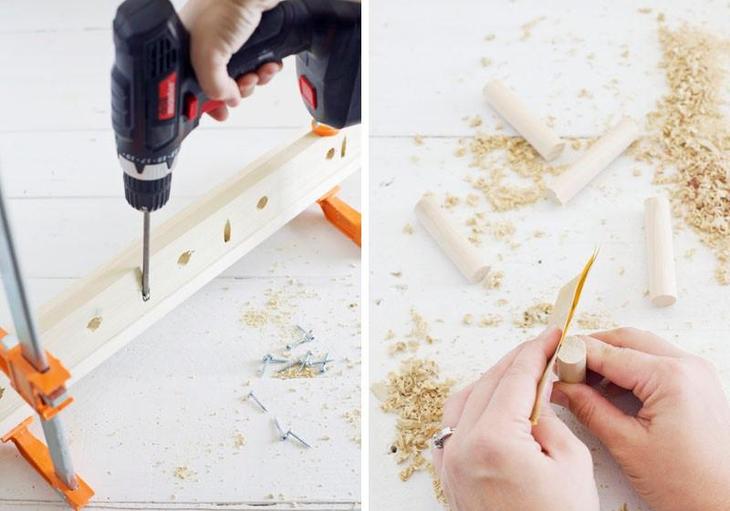 Полочка для кухни своими руками