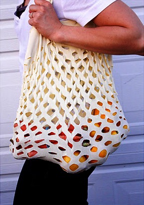 Сумка авоська своими руками из старой футболки