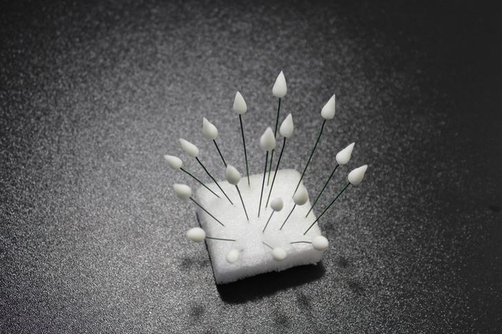 Свадебный гребень с розами