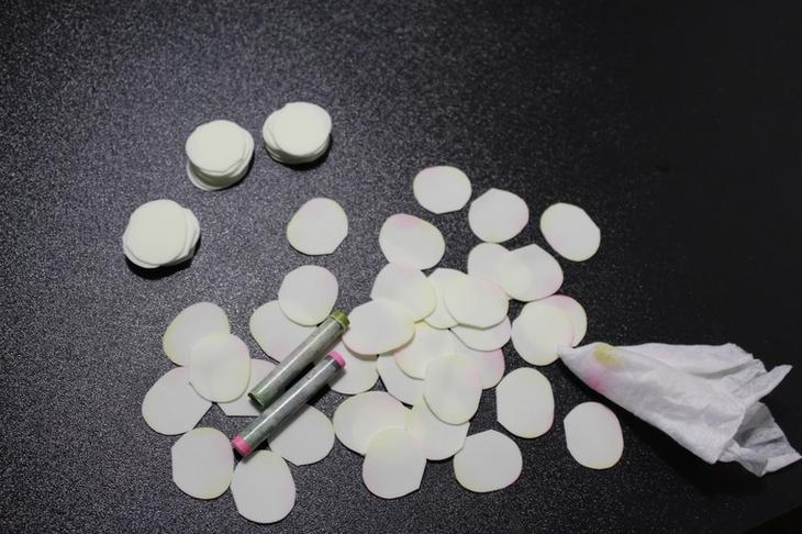 Свадебный гребень с розами