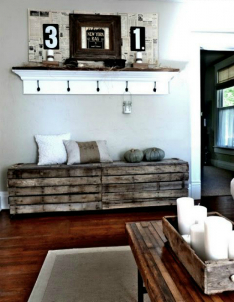 За копейки: 17 простых и стильных предметов мебели, сделанных из паллет