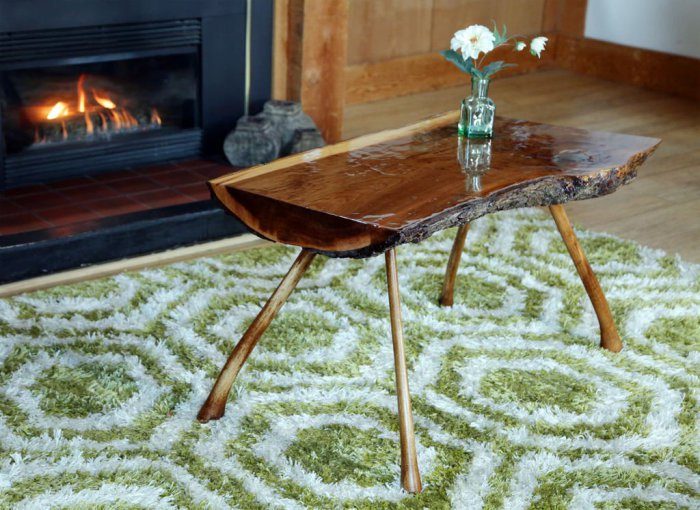 Журнальные столики, которые несложно сделать своими руками