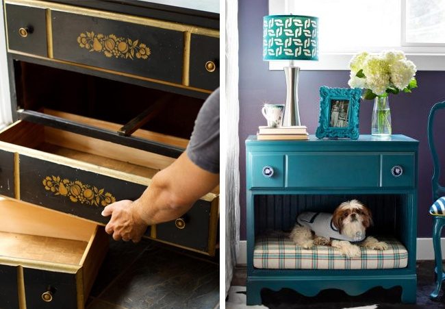15 невероятных идей для переделки старой мебели