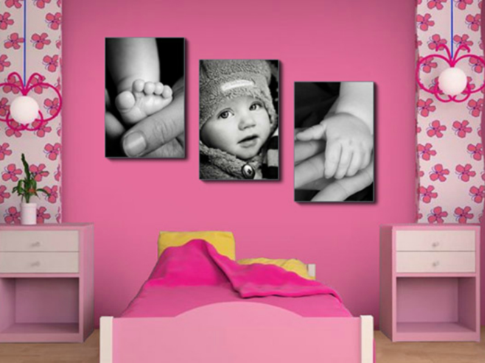 15 оригинальных способов размещения фото в интерьере