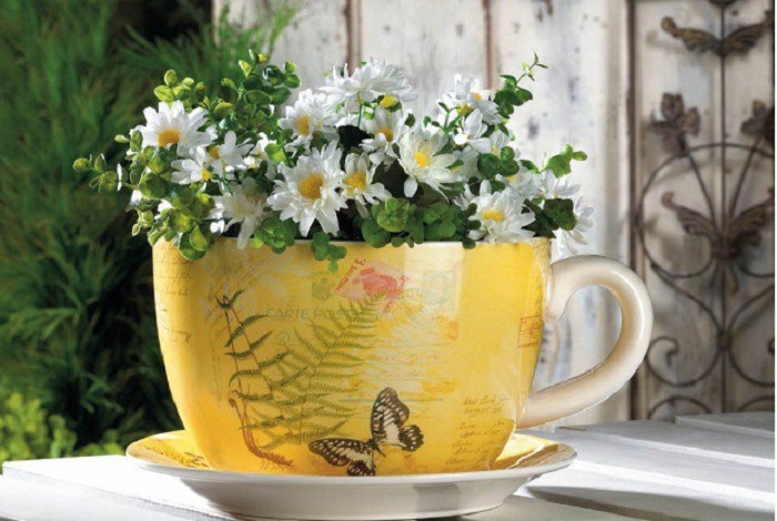 16 идей использования старого сервиза или ненужных чашек для декора дома