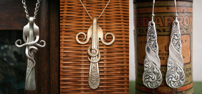 16 впечатляющих идей, которые подскажут, как необычно использовать старые столовые приборы