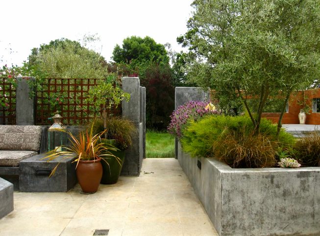 33 простых цветочных горшка, сделанных из обычного цемента