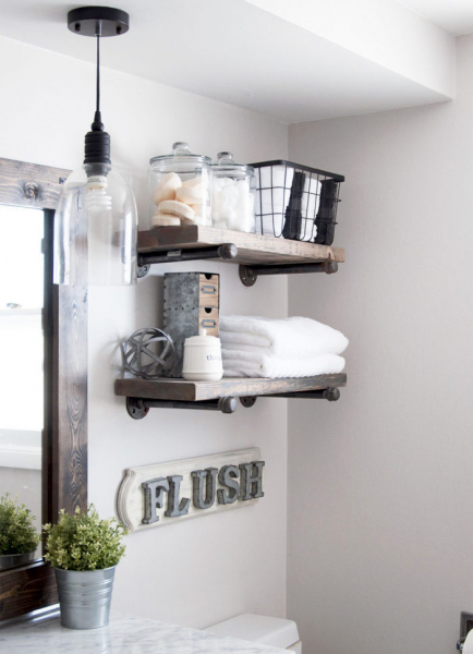 40 Уникальных стеллажей и полочек для книг своими руками