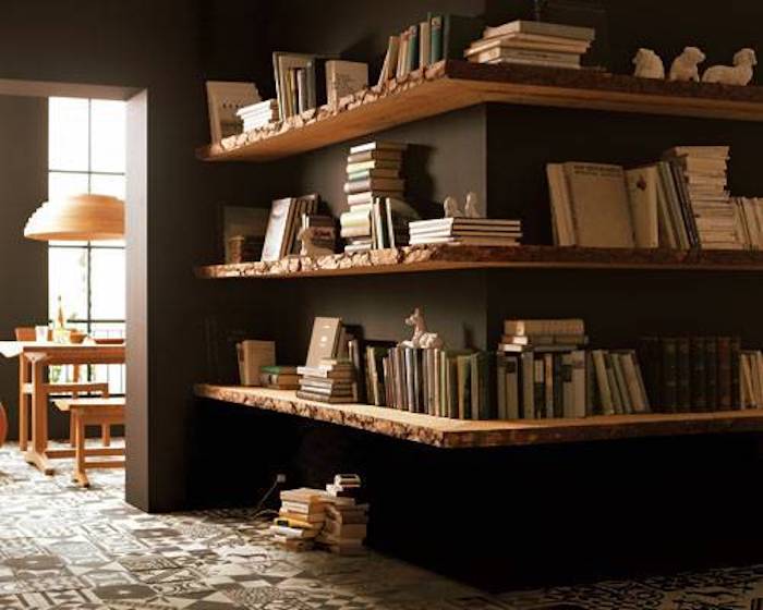 40 Уникальных стеллажей и полочек для книг своими руками