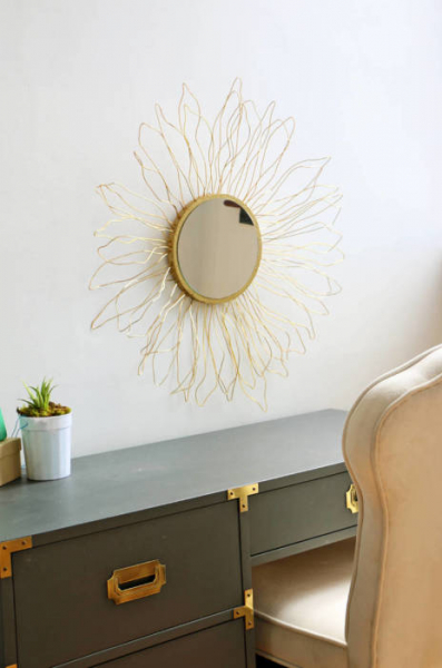 7 удачных идей, как быстро и легко украсить зеркало своими руками