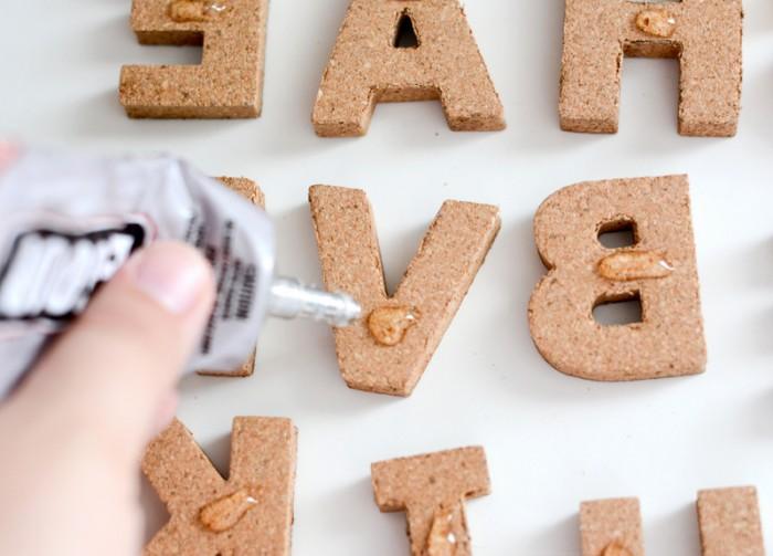 Буквы на магнитиках для изучения английского языка с ребенком