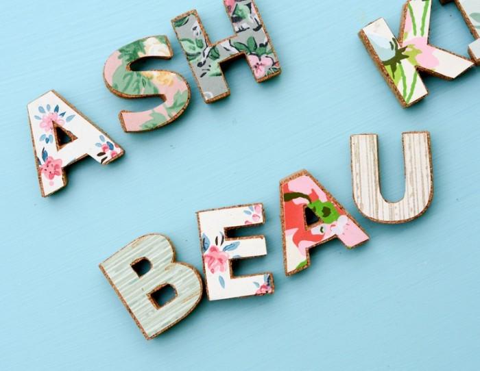 Буквы на магнитиках для изучения английского языка с ребенком