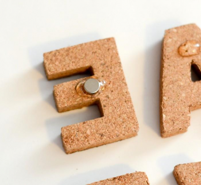 Буквы на магнитиках для изучения английского языка с ребенком