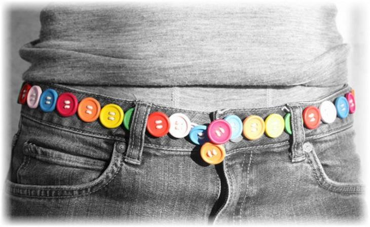 Интересные идеи из пуговиц