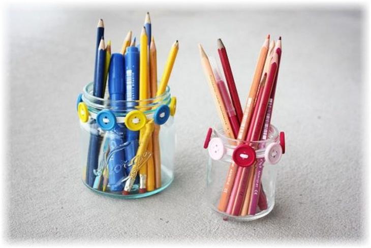 Интересные идеи из пуговиц