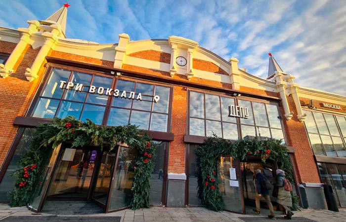 На юге Москвы открылся новый фудмолл «Три вокзала. Депо»