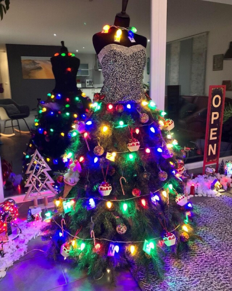 Необычные новогодние ёлки