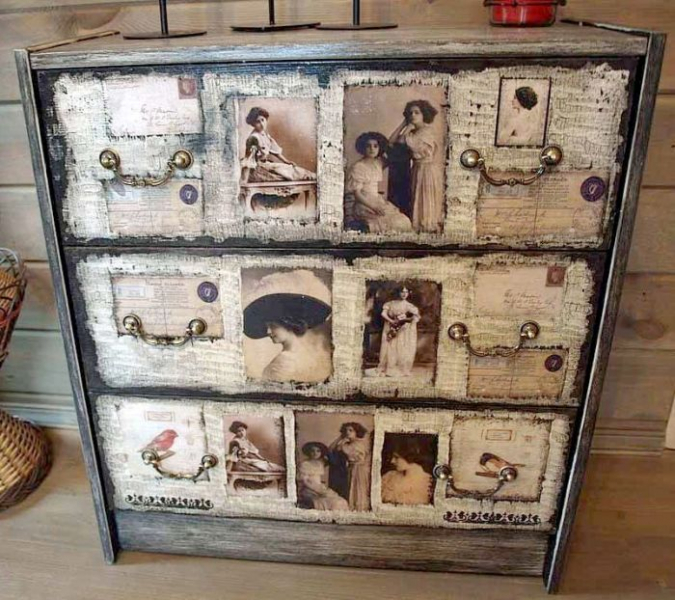 Переделка старой мебели: простые и креативные идеи