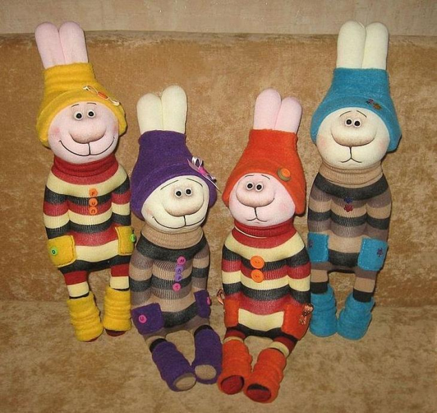 Поделки из носков своими руками