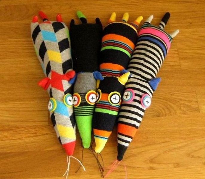 Поделки из носков своими руками