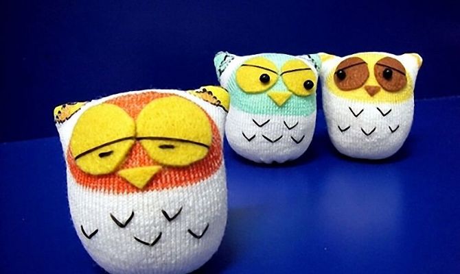 Поделки из носков своими руками