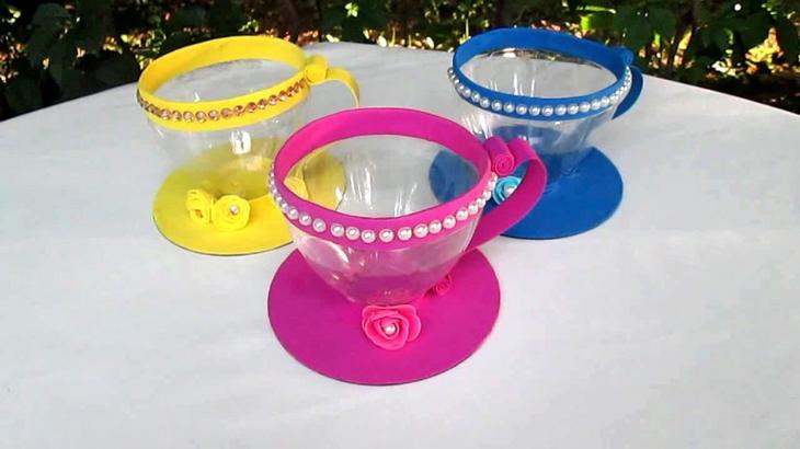 Поделки из пластика — пошаговое описание