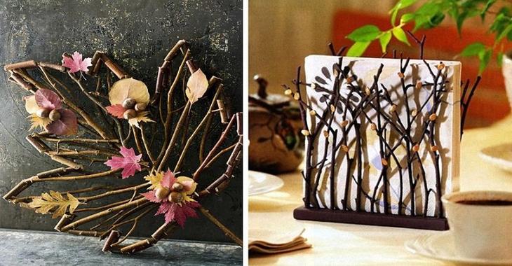 Поделки из веток деревьев своими руками