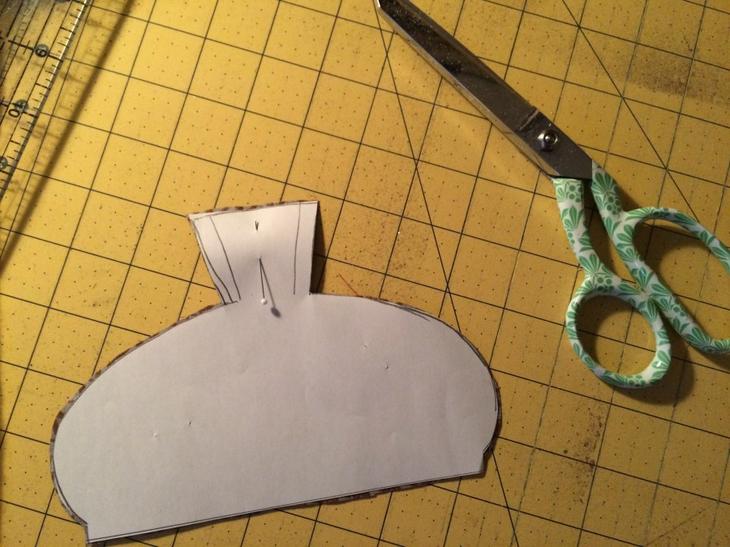 Прихватка в виде желудя своими руками