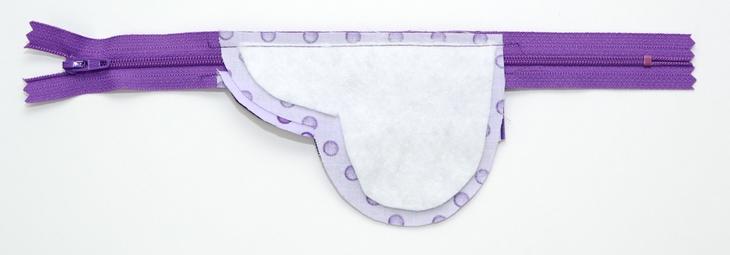 Шьем мини-кошелек в виде сердечка