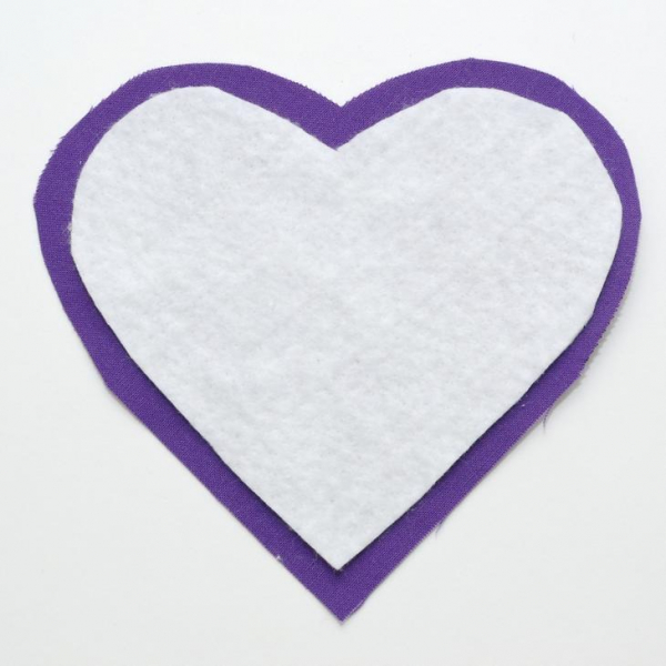 Шьем мини-кошелек в виде сердечка