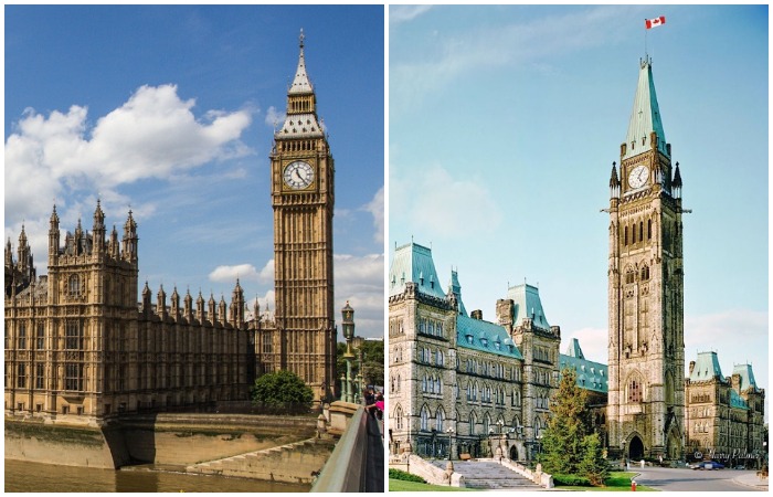 10 известных достопримечательностей, у которых есть братья-близнецы