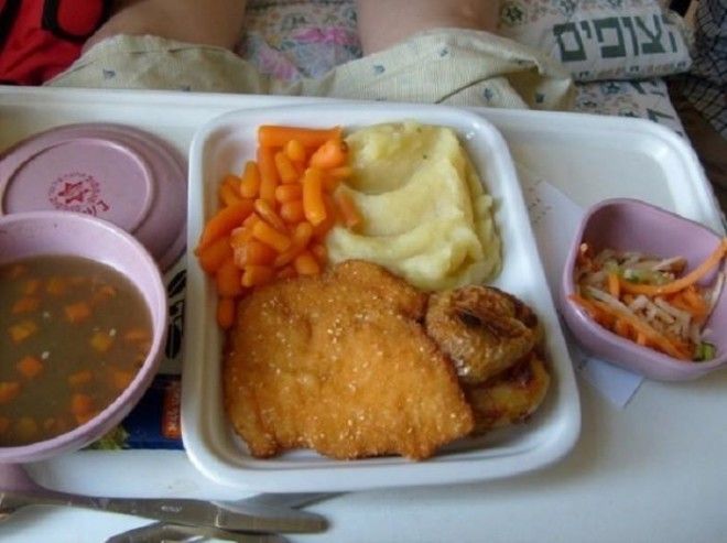 20 примеров, чем кормят людей, попавших в больницы, в разных странах мира