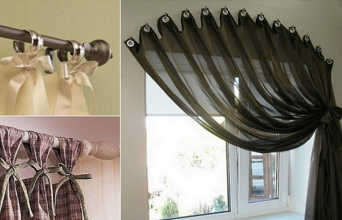 20 способов обновить шторы и изменить комнату до неузнаваемости