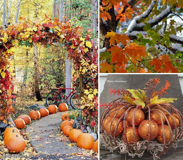 Идеи декора своими руками для осеннего настроения