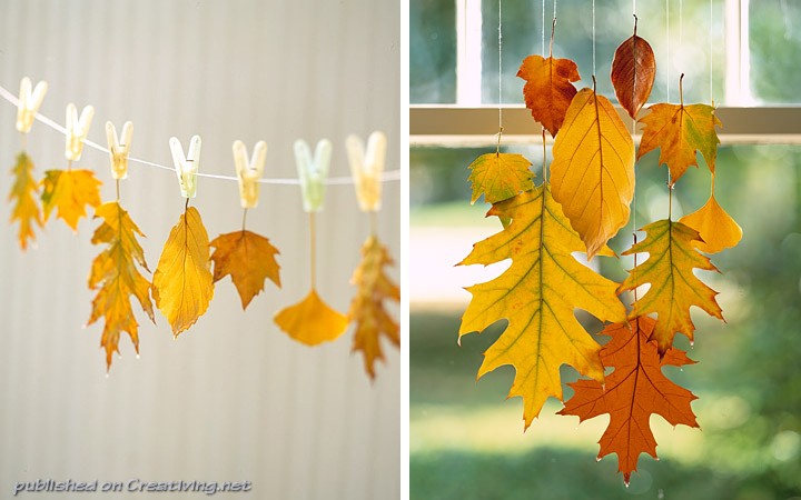 Идеи декора своими руками для осеннего настроения