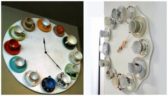 Идеи для настенных часов, которые можно сделать своими руками