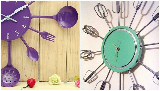 Идеи для настенных часов, которые можно сделать своими руками