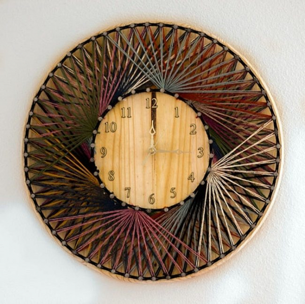 Идеи для настенных часов, которые можно сделать своими руками
