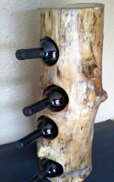 Идеи использования деревянных пней для декора дома и сада