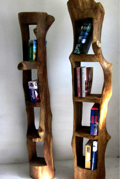 Идеи использования деревянных пней для декора дома и сада