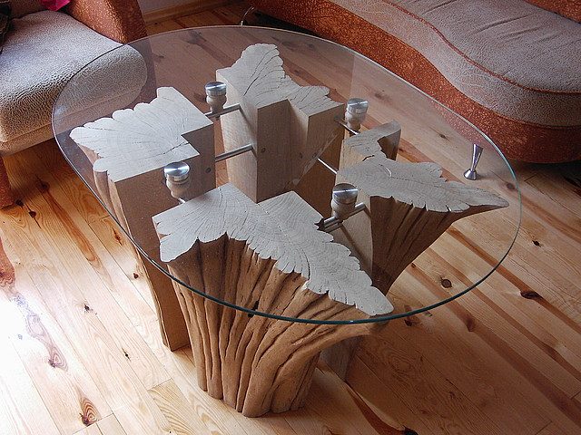 Идеи применения старой древесины